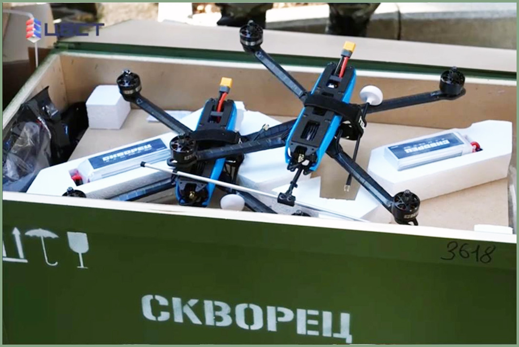 Дрон «Скворец» станет спутником  беспилотного катера Катран