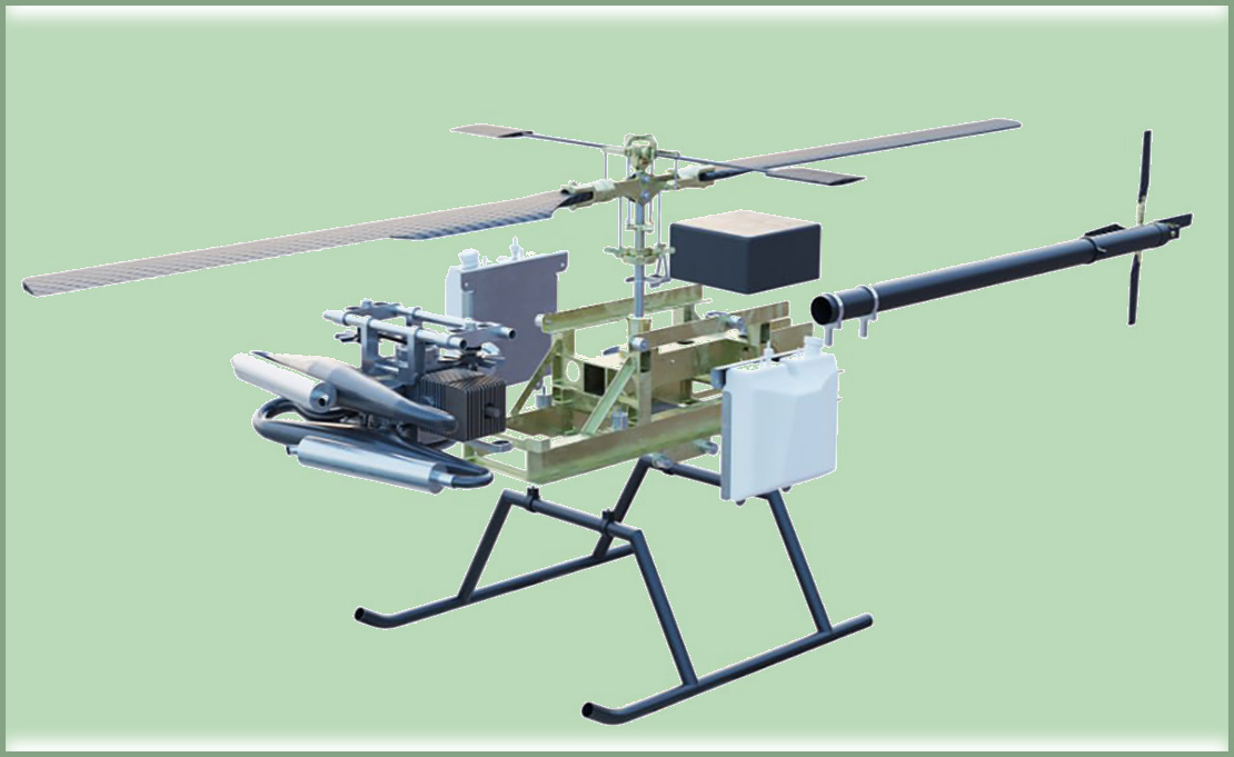 Новый беспилотник вертолетного типа В-120