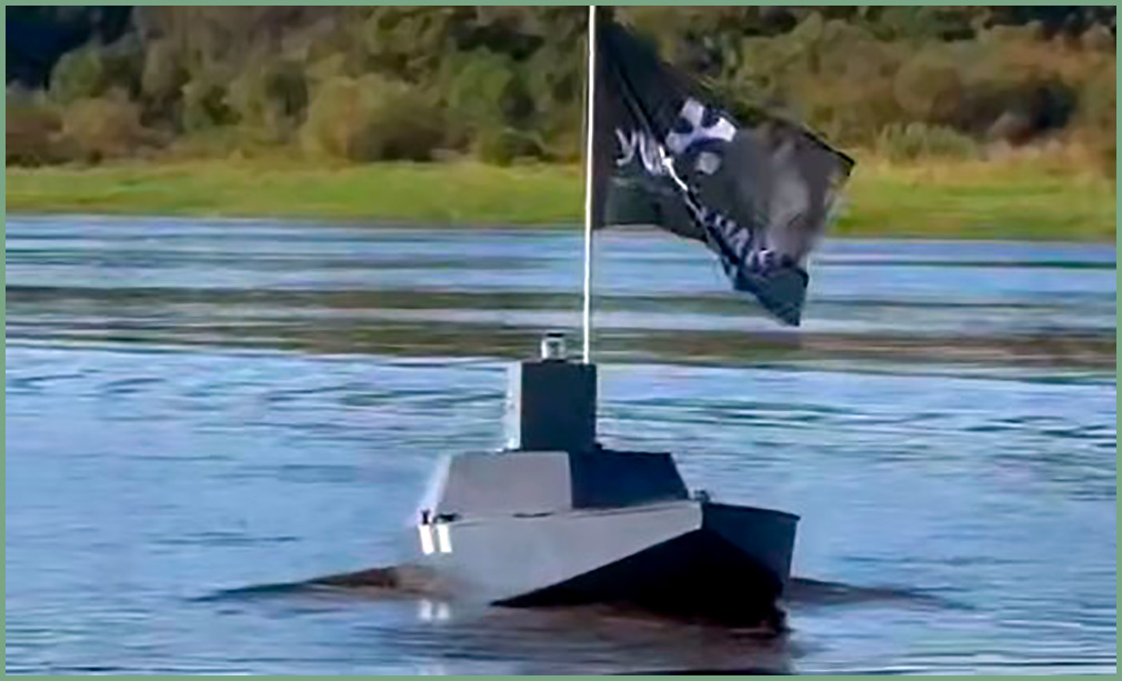 Беспилотный катер на оптоволокне — это что-то новенькое.