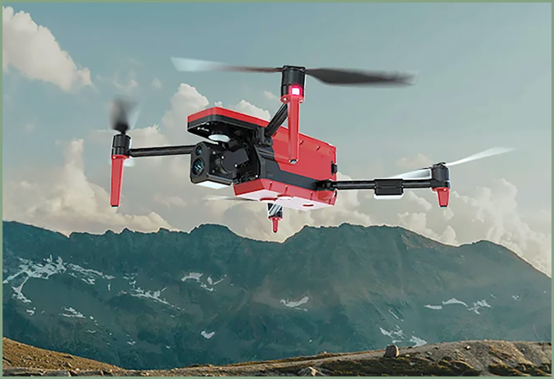 Квадрокоптер OMEGA начал применяться  для гражданского мониторинга.