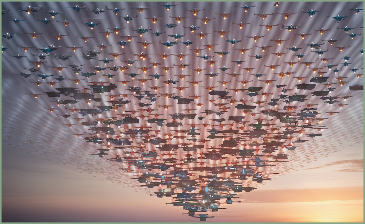 «Цифровое небо» беспилотников накрыло четыре региона.