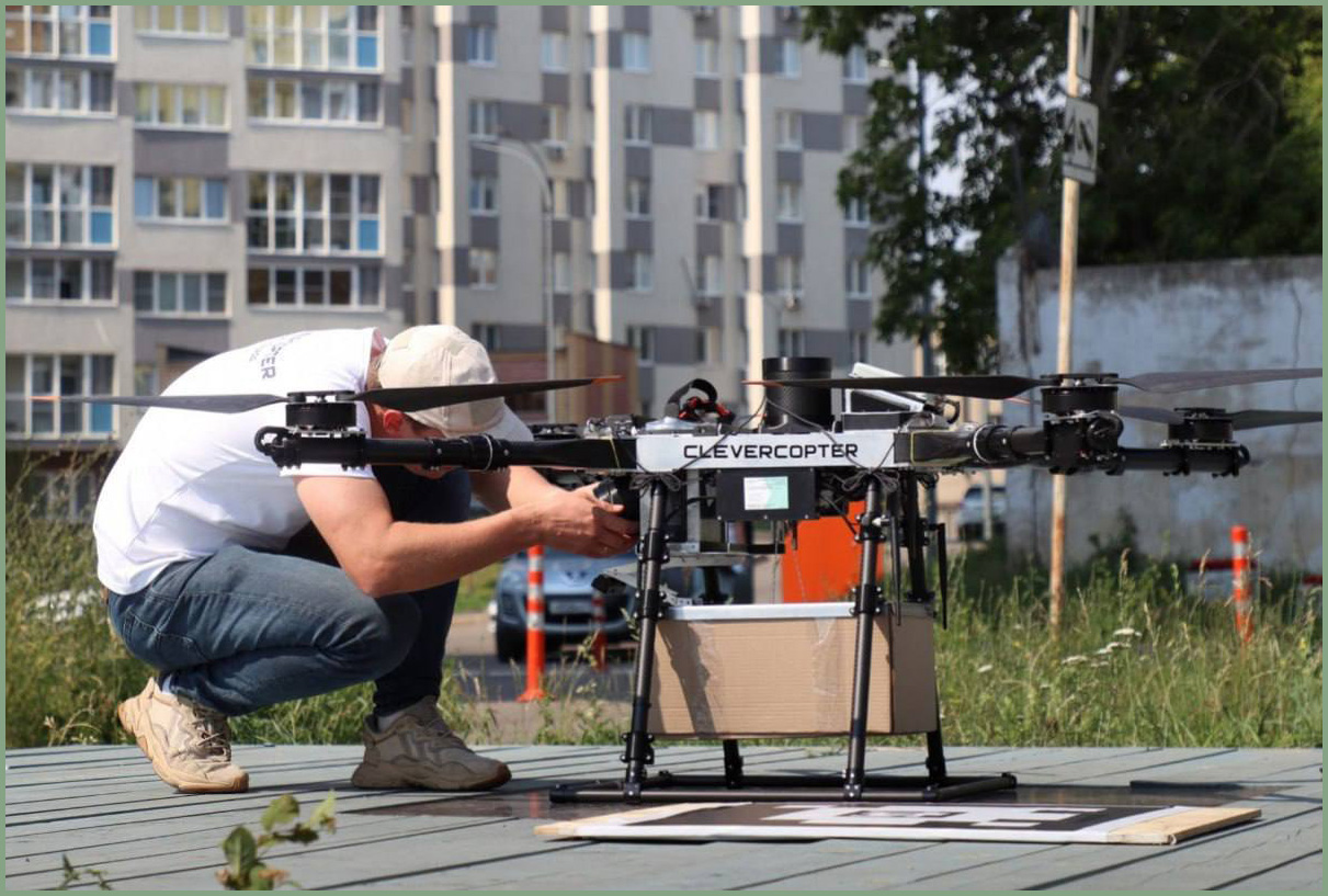 В Нижнем Новгороде протестируют доставку промтоваров дронами