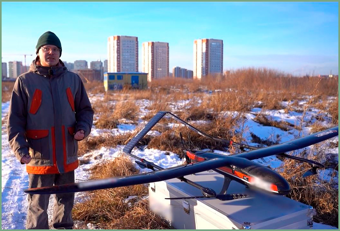 Новый российский дрон с рекордным временем полета