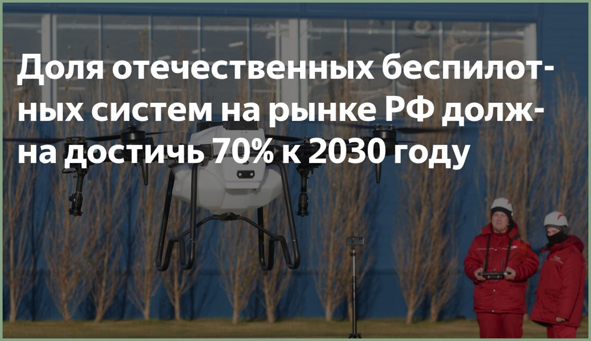 Кабмин утвердил план по российской сфере беспилотников
