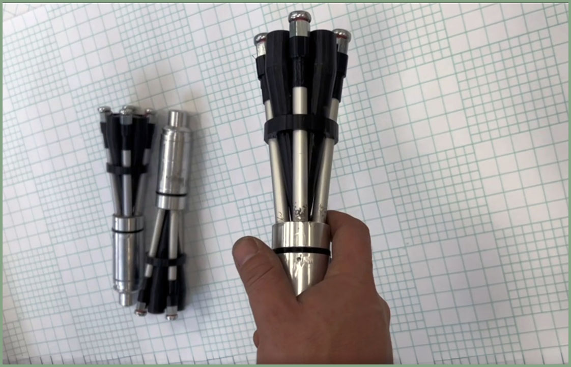 Новый сеткомет против дронов для выстрела из ГП-25