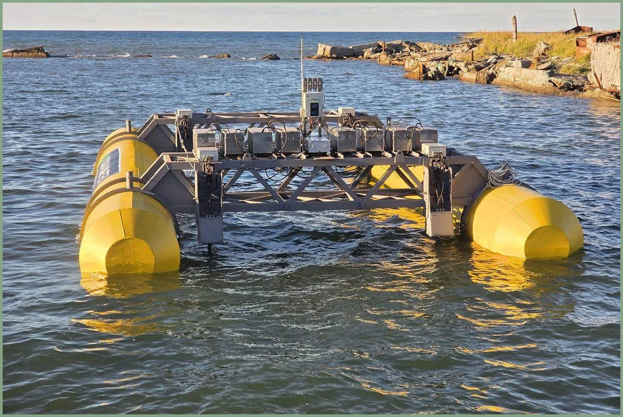 Первый в России водный беспилотник на водороде испытали на Сахалине.