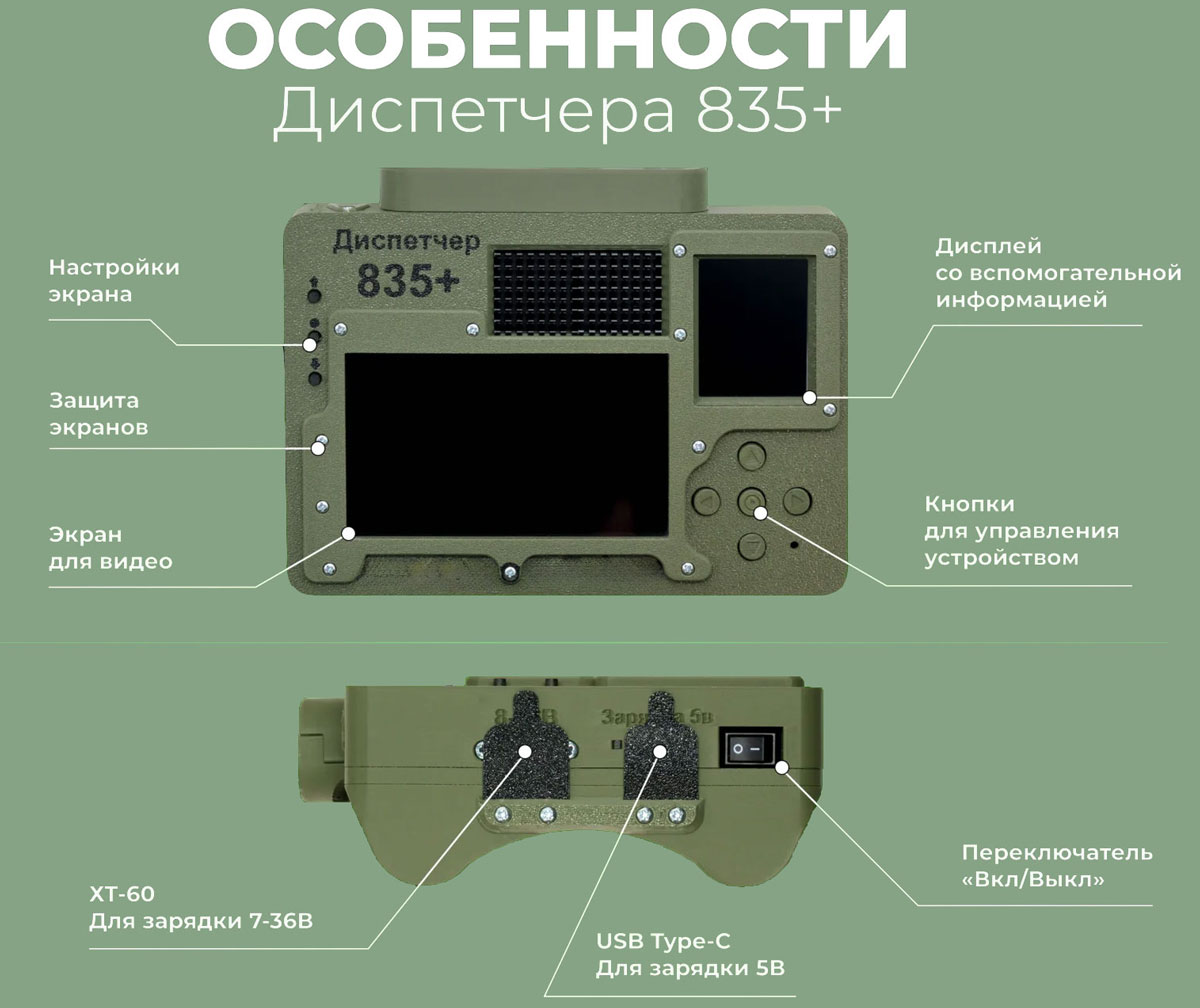 Диспетчер 835 особенности